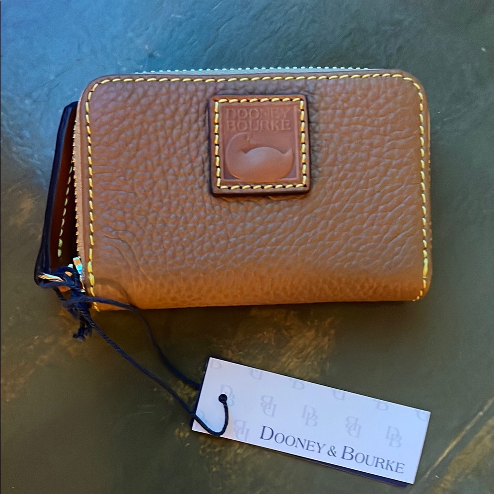 Dooney & Bourke Brown Leather Wallet